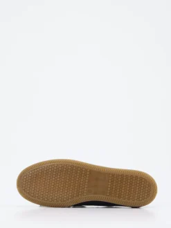 Andrea Puccini – Bootsschuhe aus Veloursleder dunkelblau