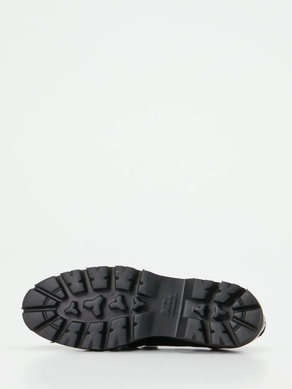 Andrea Puccini – Chunky Loafer aus Lackleder Petrol