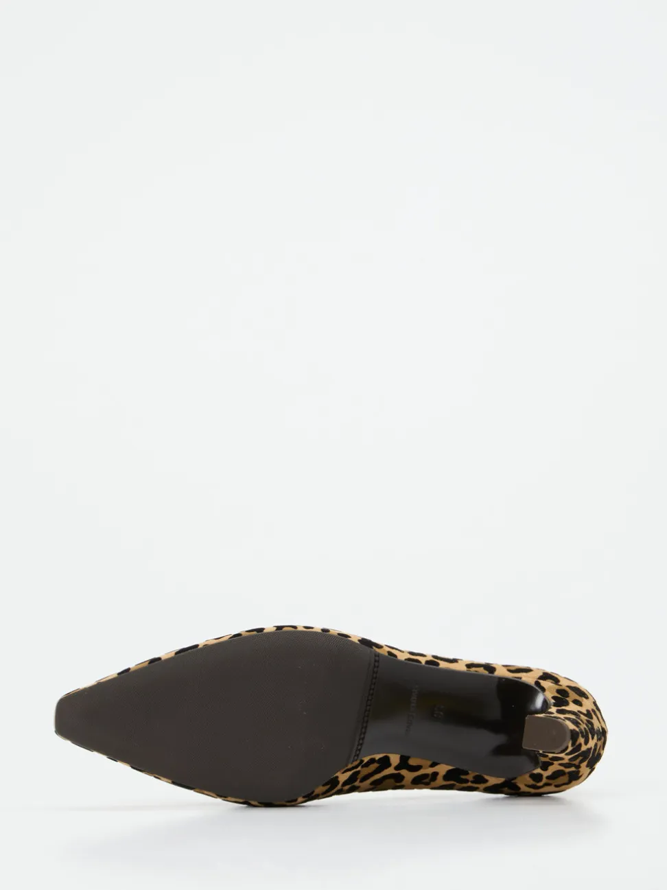 Andrea Puccini – Loafer-Pumps aus Veloursleder Leo-Print