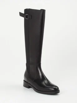 Andrea Puccini – Reitstiefel aus Kalbleder schwarz