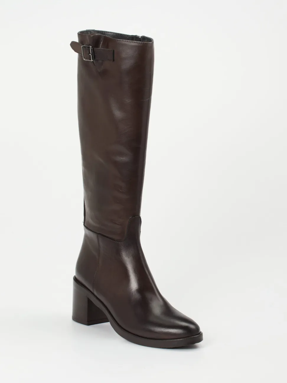 Andrea Puccini – Stiefel aus Kalbleder Dunkelbraun
