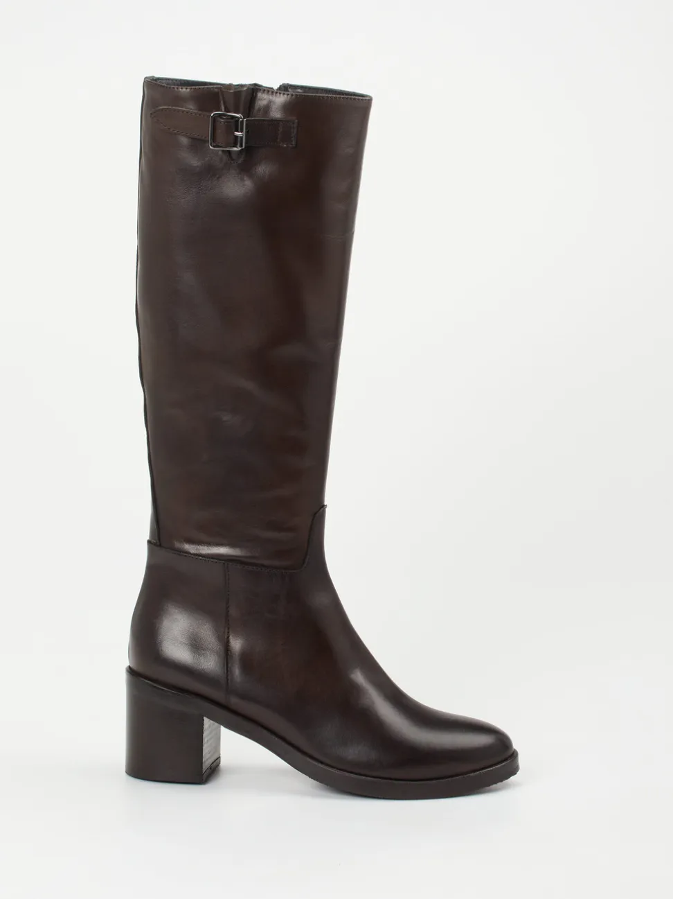 Andrea Puccini – Stiefel aus Kalbleder Dunkelbraun