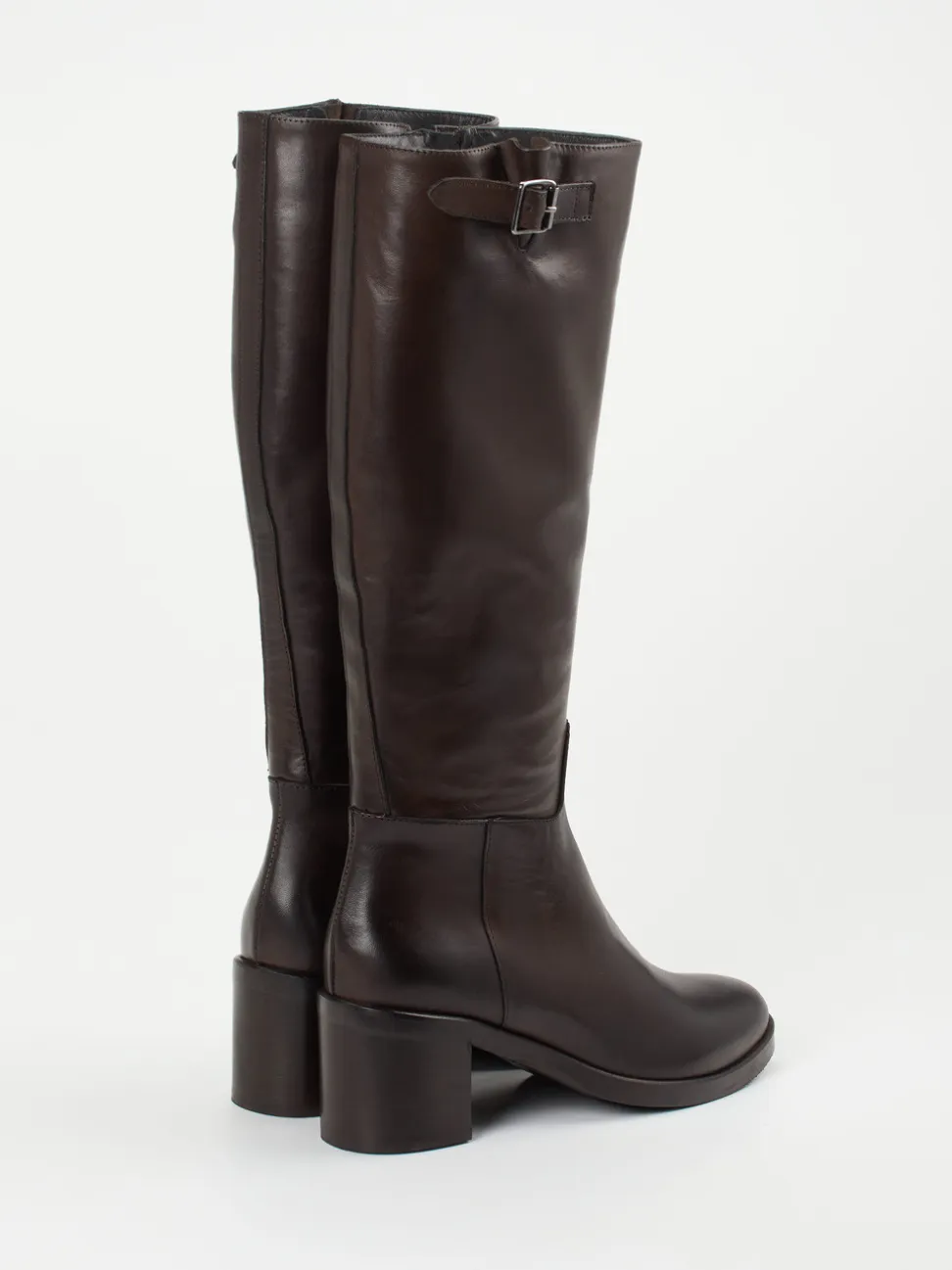 Andrea Puccini – Stiefel aus Kalbleder Dunkelbraun