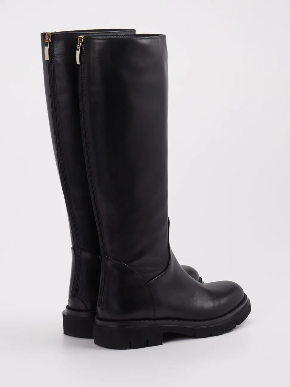 Andrea Puccini – Stiefel aus Kalbleder schwarz