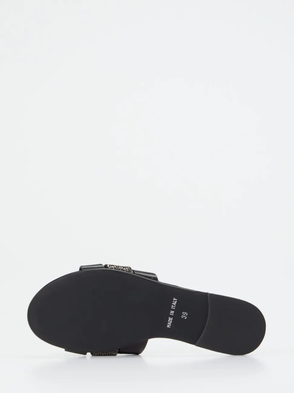 Andrea Sabatini – Pantolette aus Kalbleder mit Strass