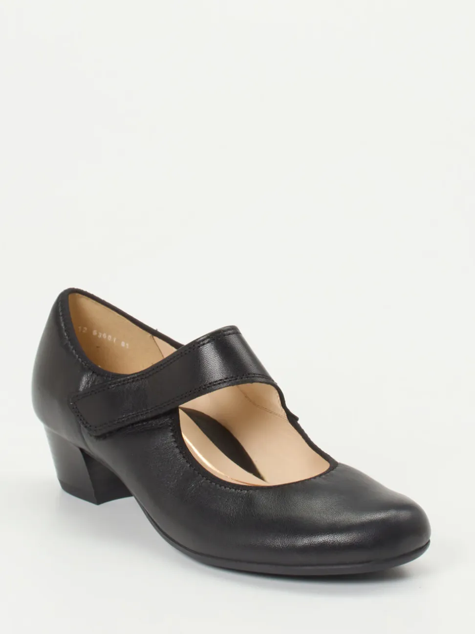 Ara – Mary Janes aus Kalbleder in Schwarz