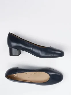Ara – Pumps aus Lammleder in Dunkelblau