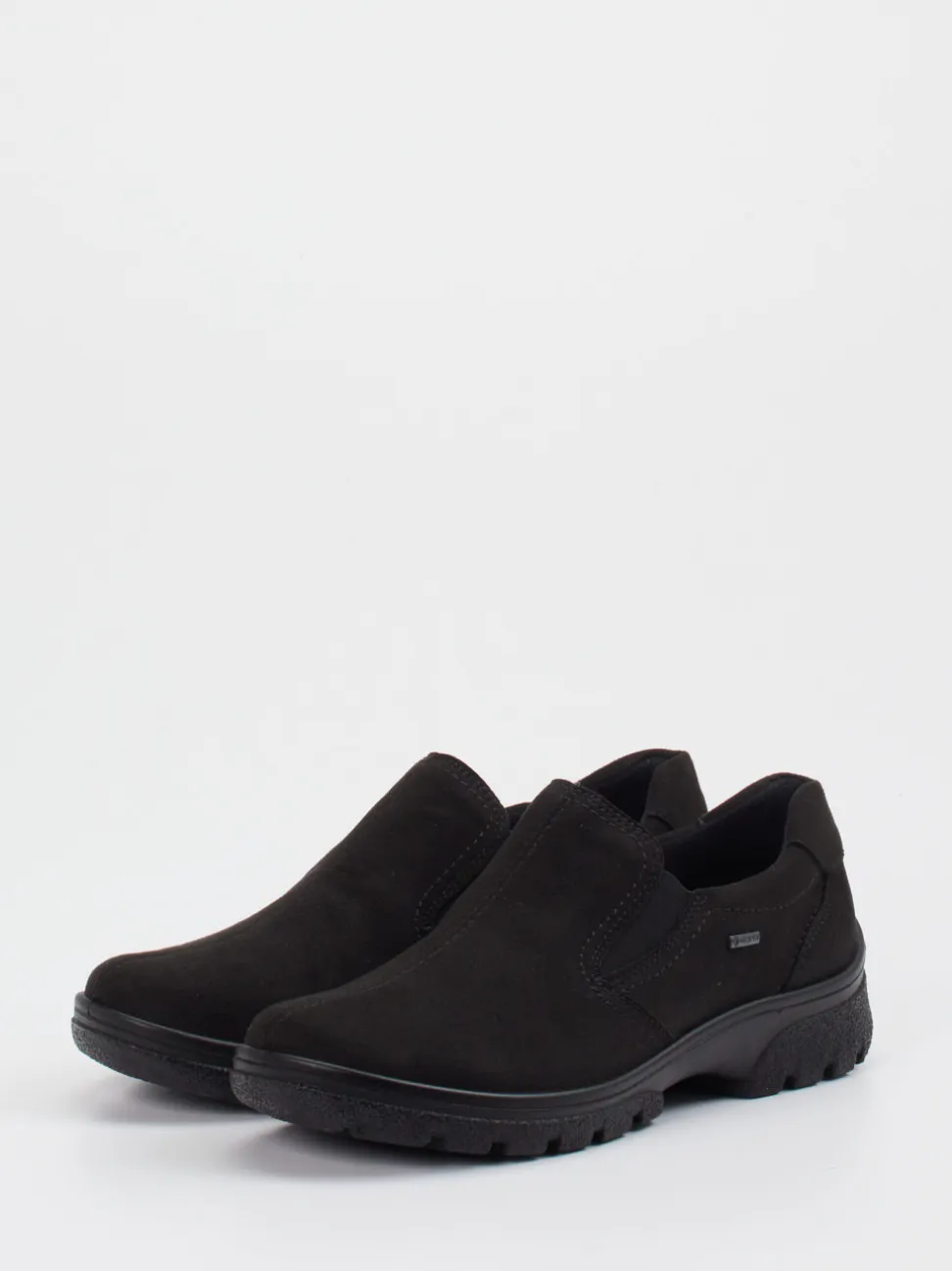 Ara – Slipper aus Veloursleder schwarz
