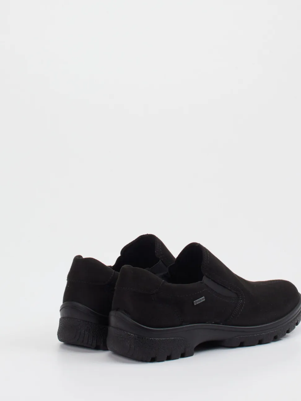 Ara – Slipper aus Veloursleder schwarz