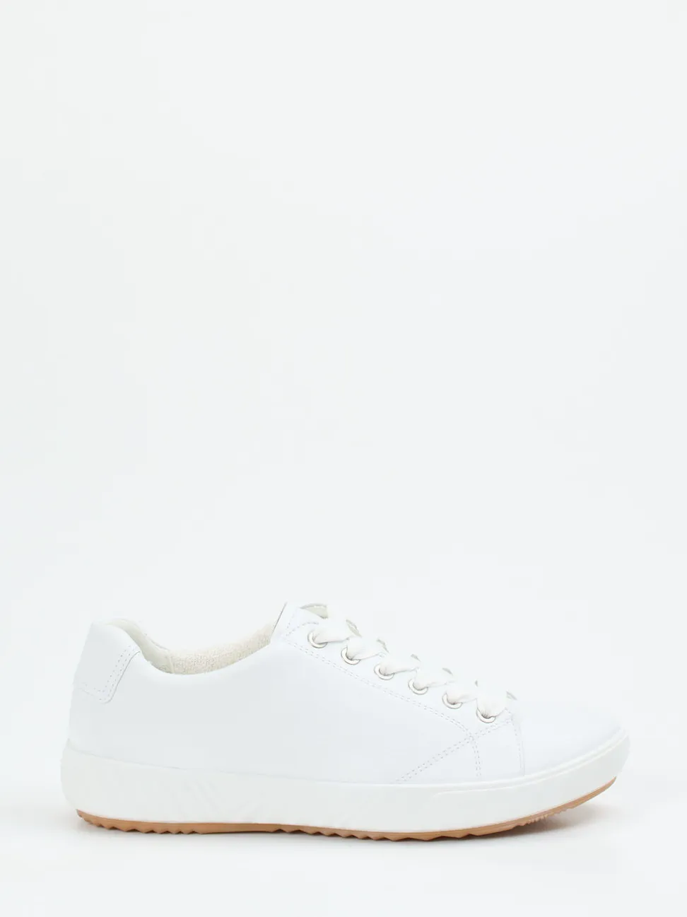 Ara – Sneaker aus Kalbleder weiß minimalistisch