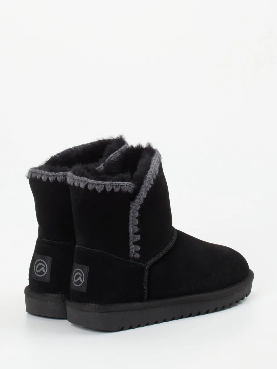 Ara – Stiefelette aus Veloursleder Schwarz