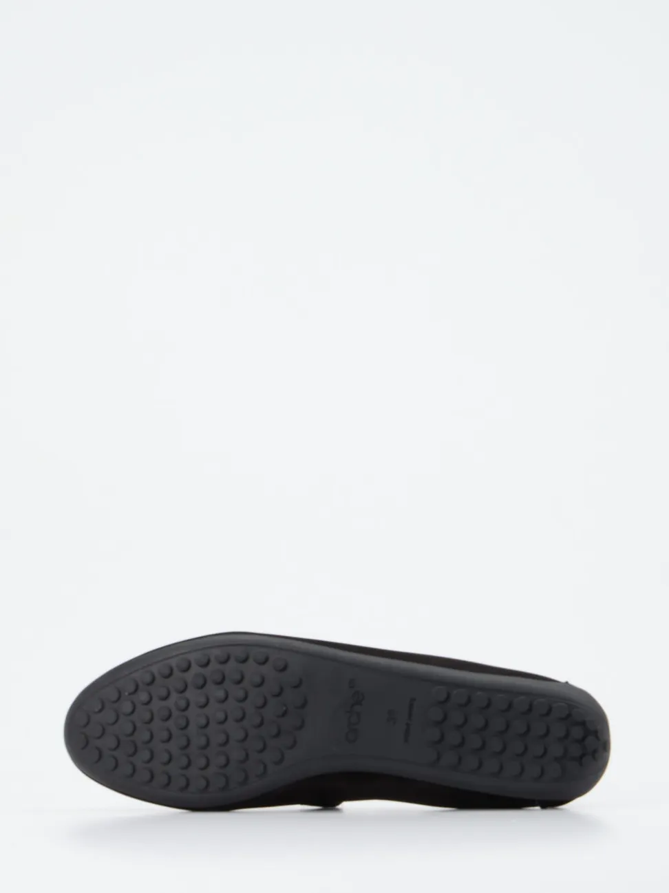 Arche – Slipper aus Nubukleder in Schwarz