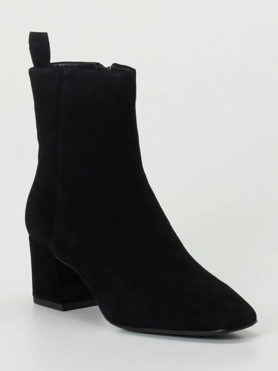 ASH – Stiefeletten aus Veloursleder Schwarz