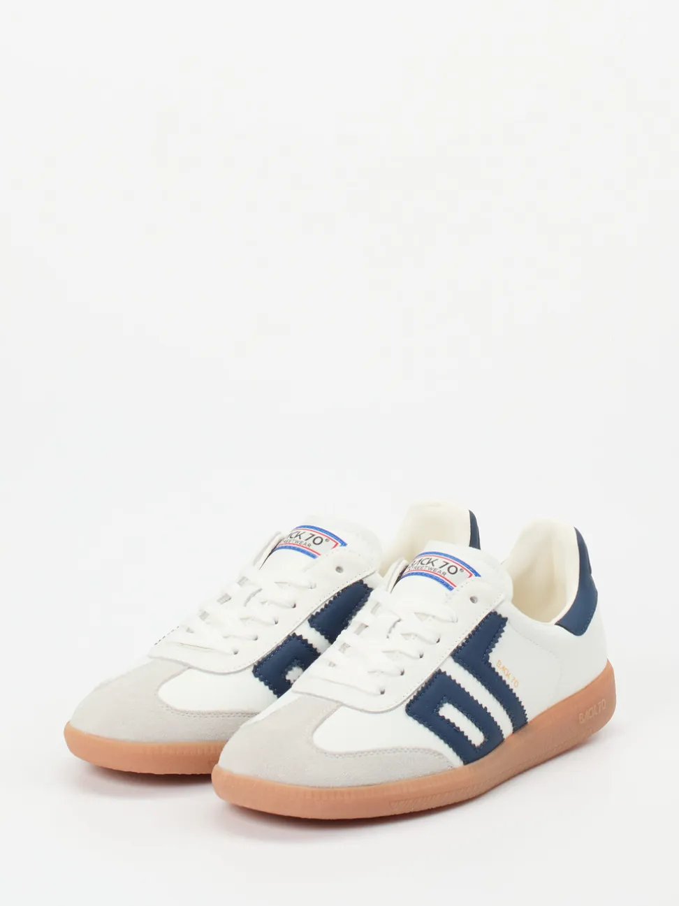 Back 70 – Retro-Sneaker aus Lammleder weiß