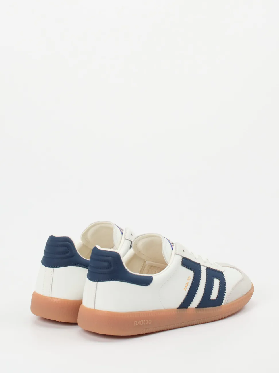 Back 70 – Retro-Sneaker aus Lammleder weiß