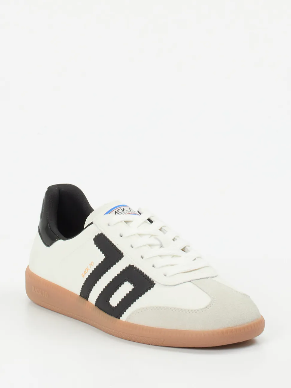 Back 70 – Retro-Sneaker aus Veloursleder Weiß