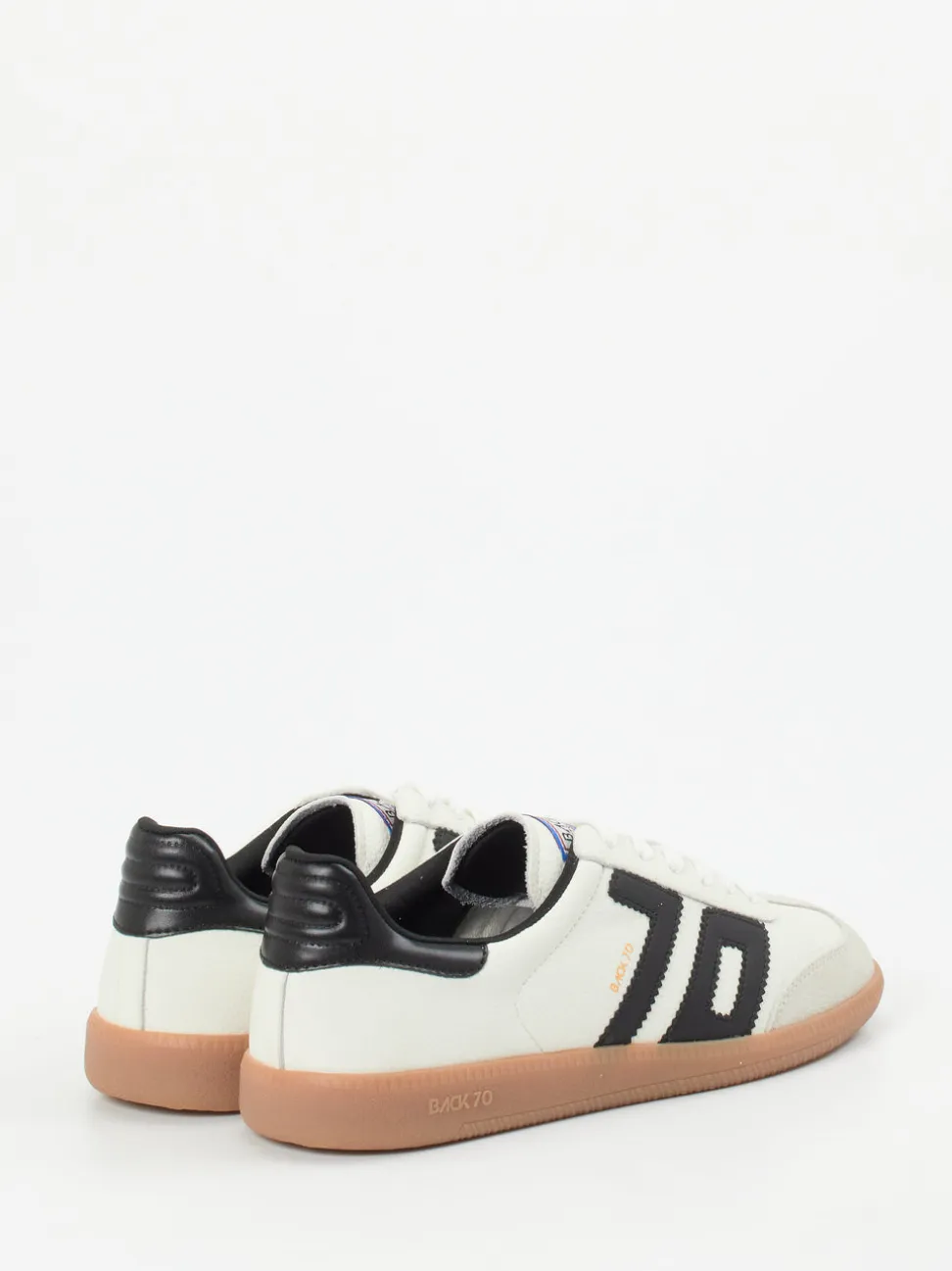 Back 70 – Retro-Sneaker aus Veloursleder Weiß