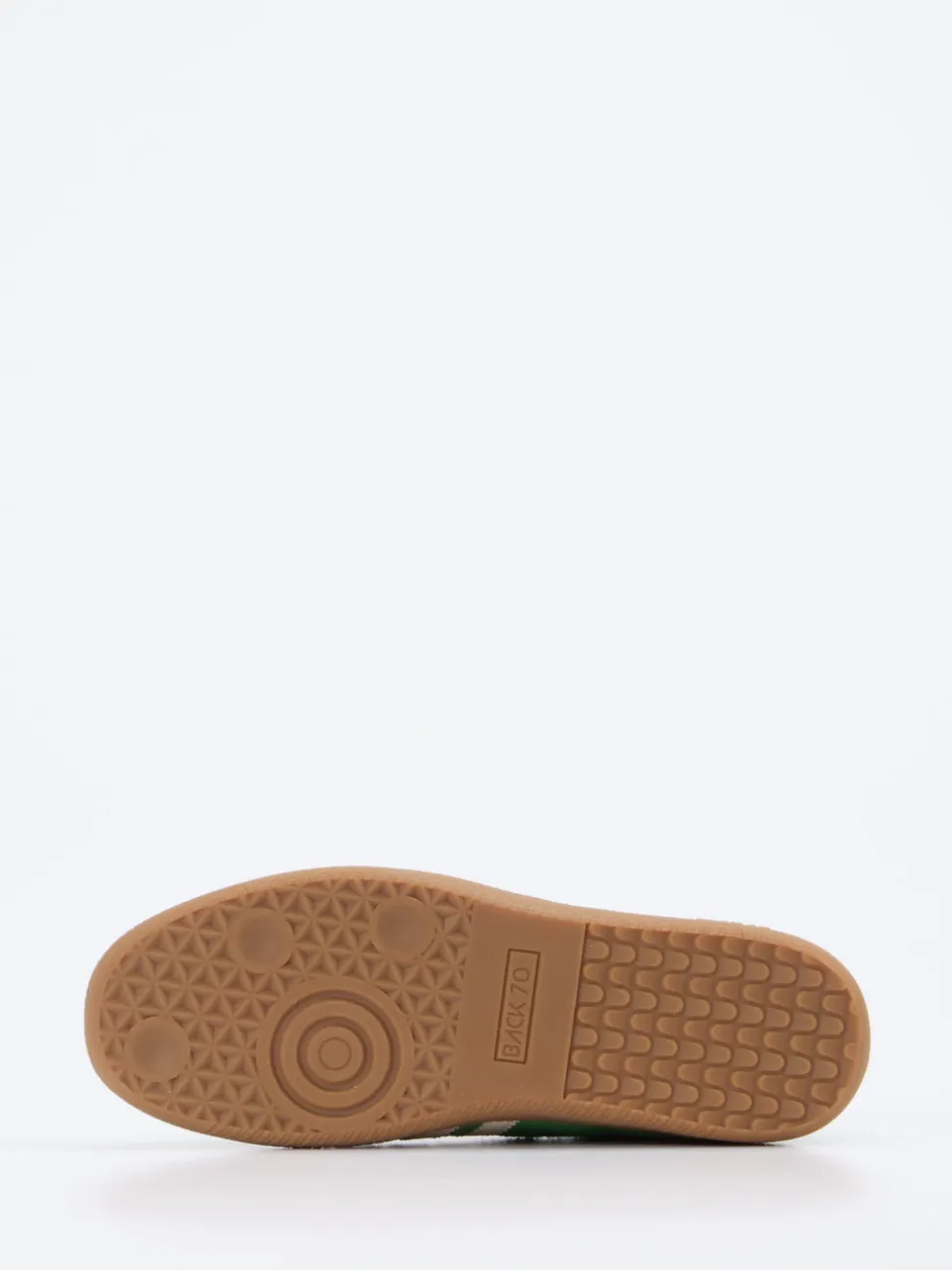 Back 70 – Retro-Sneaker aus Veloursleder grün