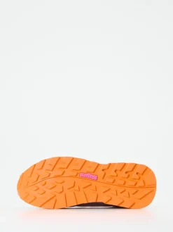 Blauer – Retro-Sneaker aus Veloursleder Flieder