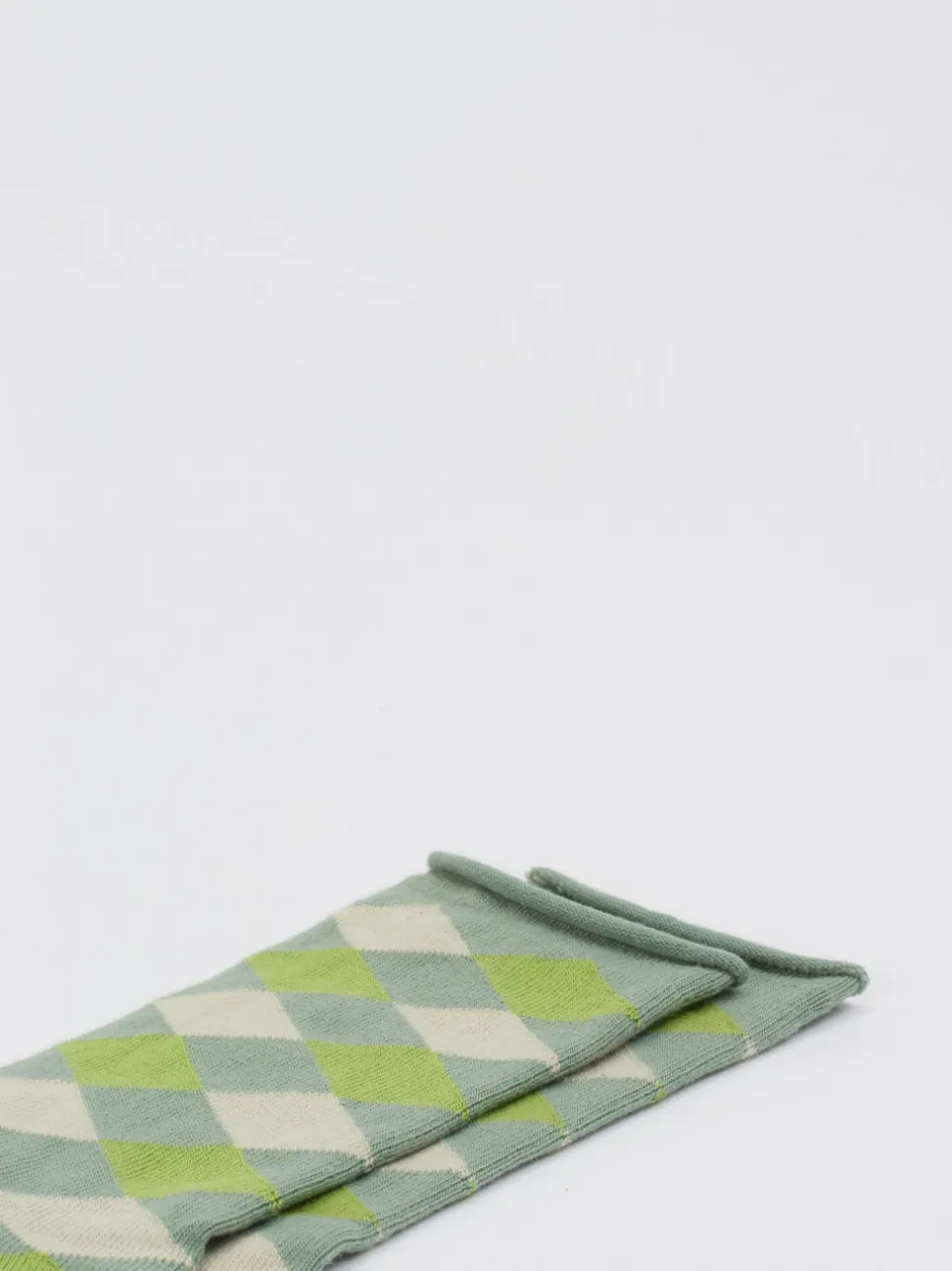 Burlington – Crew-Socken aus Baumwolle mit Argyle