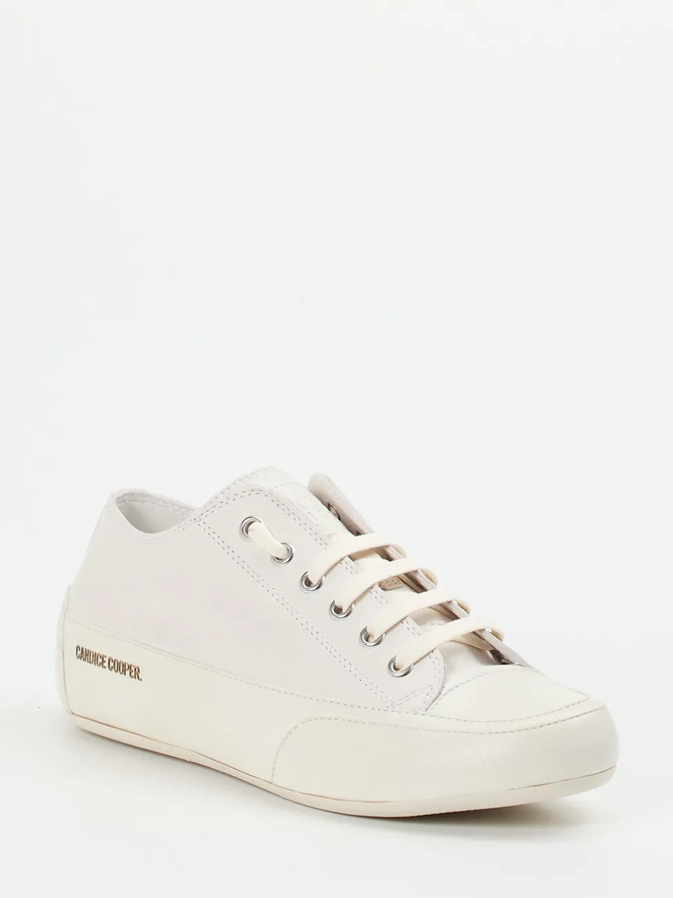 Candice Cooper – Sneaker aus Lammleder weiß