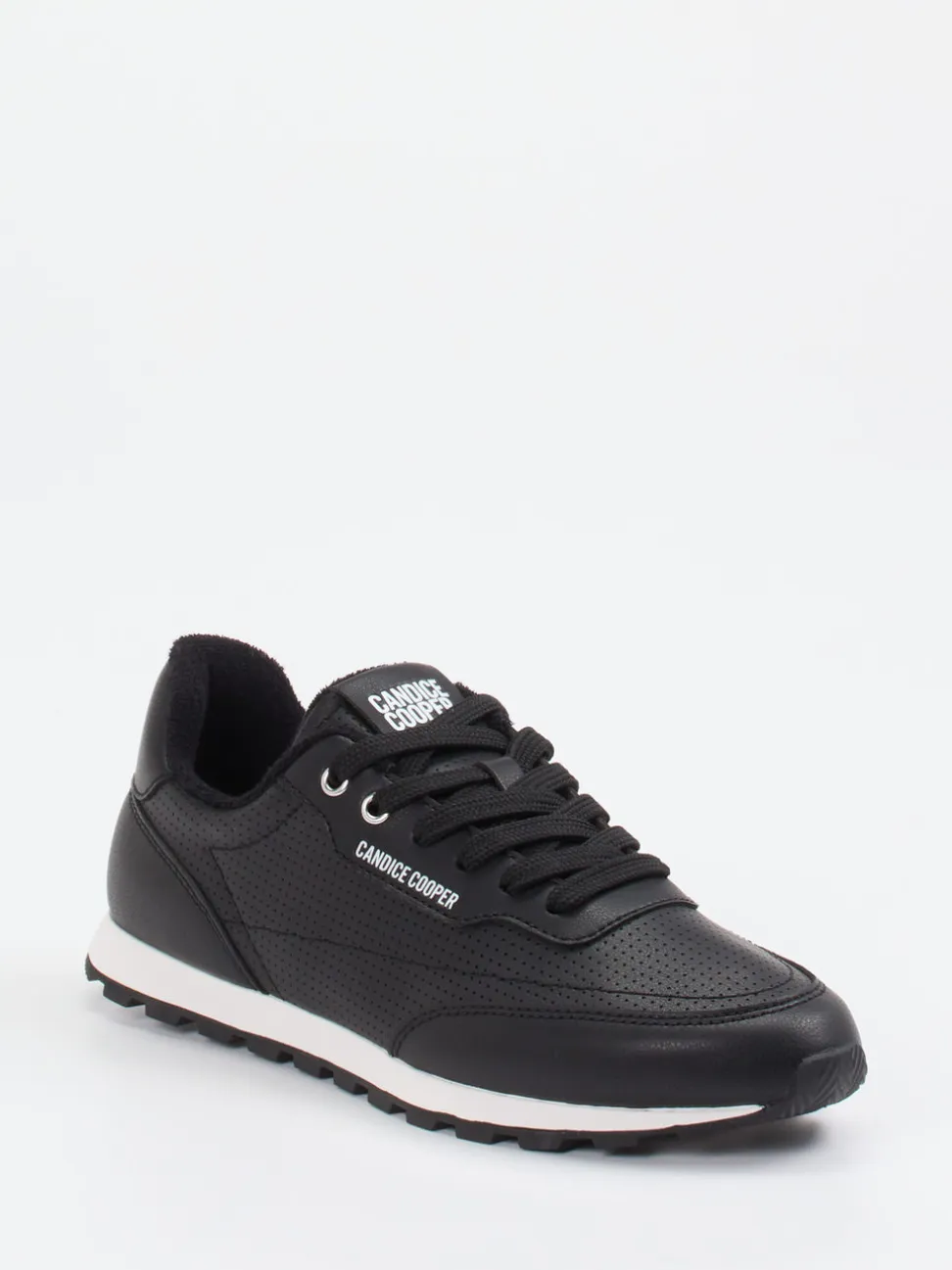 Candice Cooper – Sneaker aus Synthetik in Schwarz