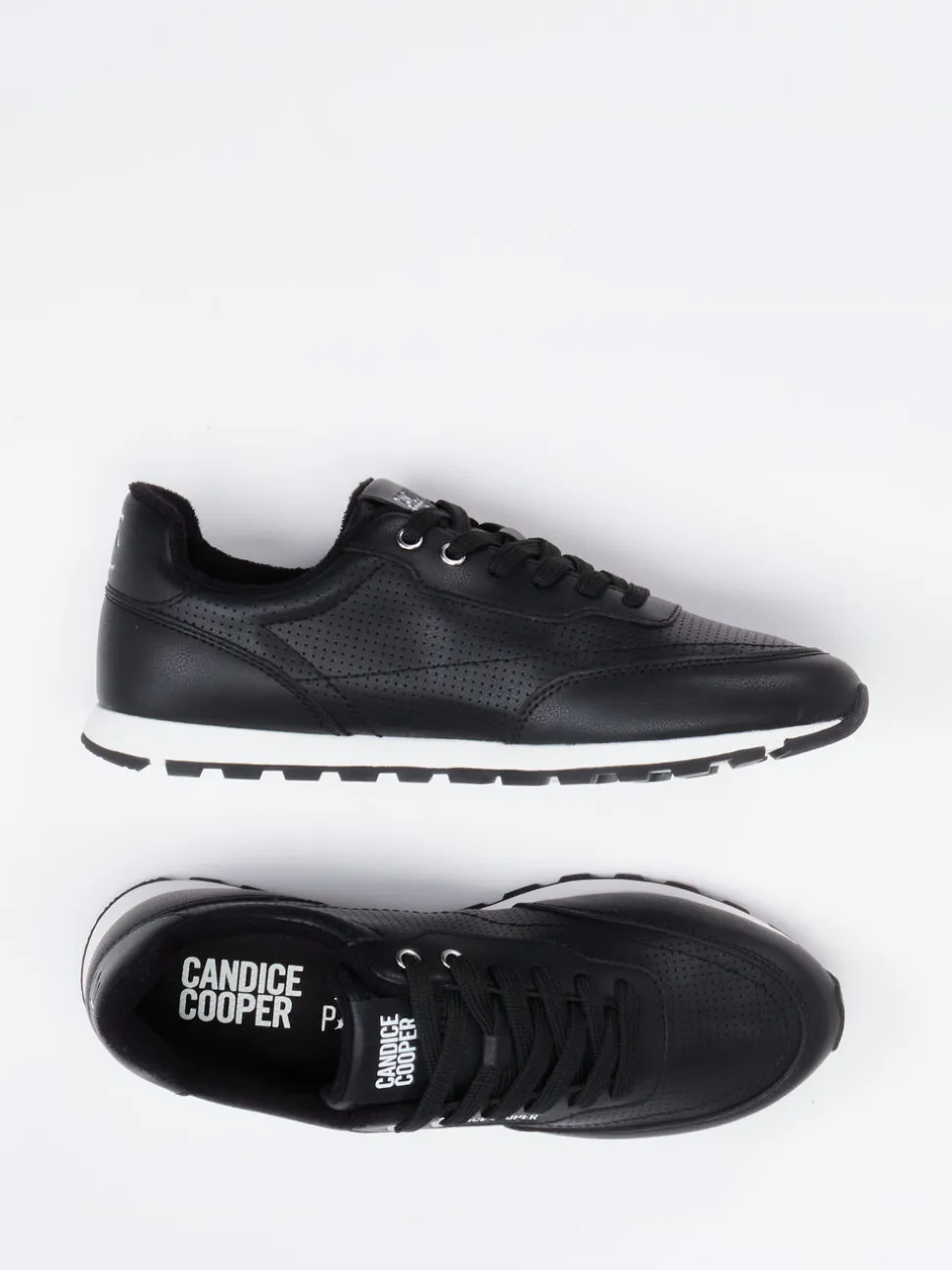 Candice Cooper – Sneaker aus Synthetik in Schwarz