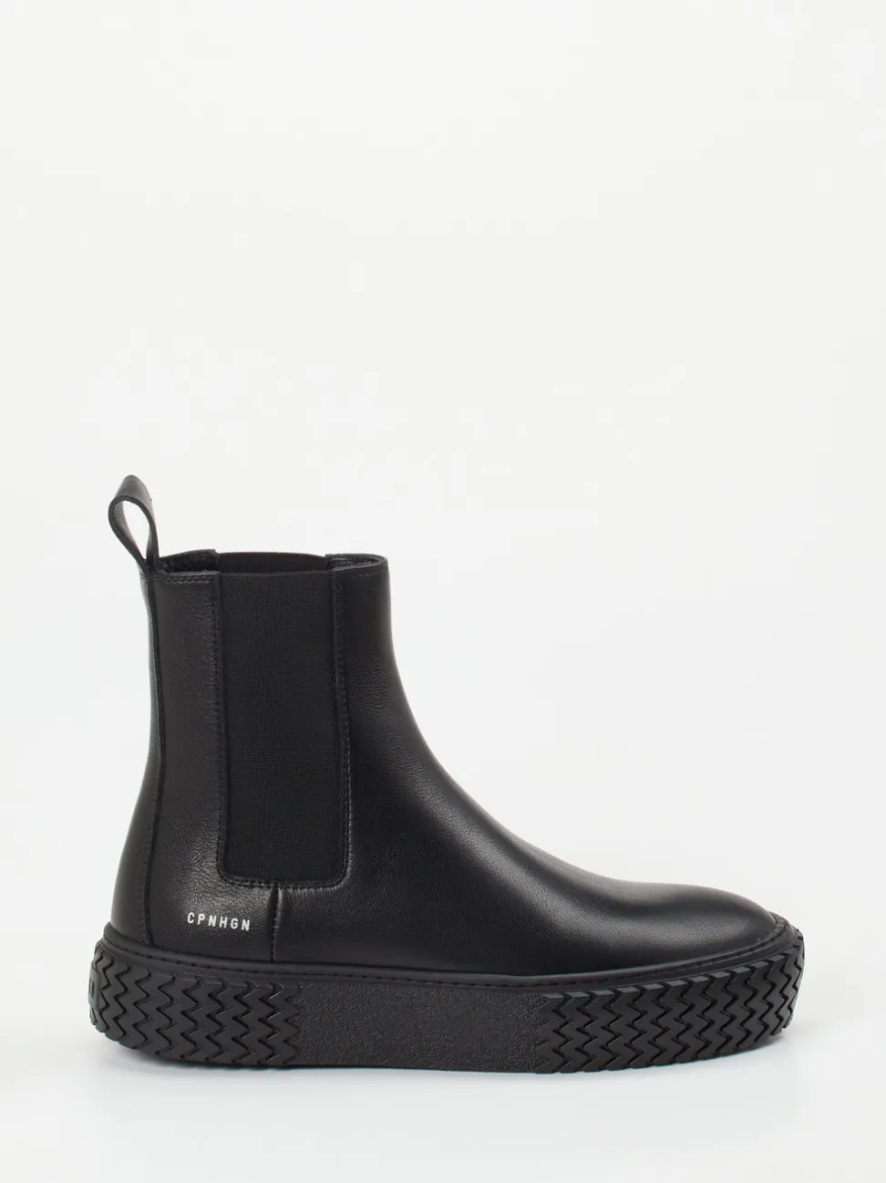 Copenhagen – Chelsea Boots aus Leder in Schwarz