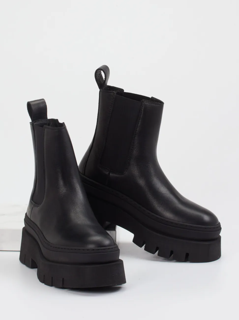 Copenhagen – Chelsea Boots aus Kalbleder schwarz