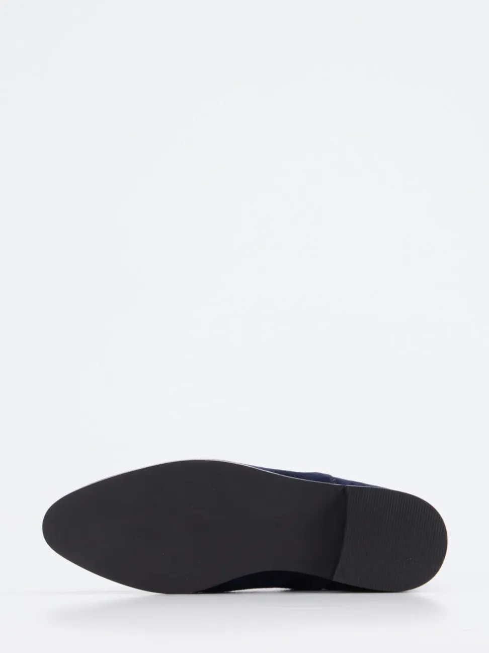 Di Lauro – Chelsea Boots aus Veloursleder Dunkelblau