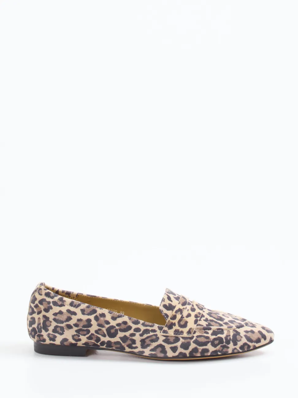 Di Lauro – Loafer aus geprägtem Leder in Leoprint