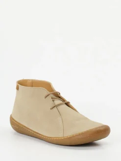 El Naturalista – Desert Boots aus Veloursleder Beige