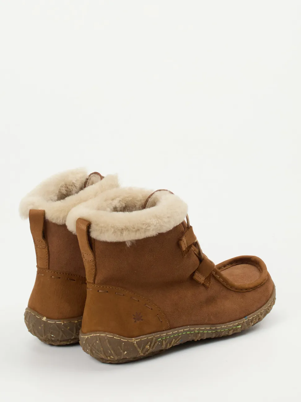 El Naturalista – Stiefelette aus Veloursleder rostbraun