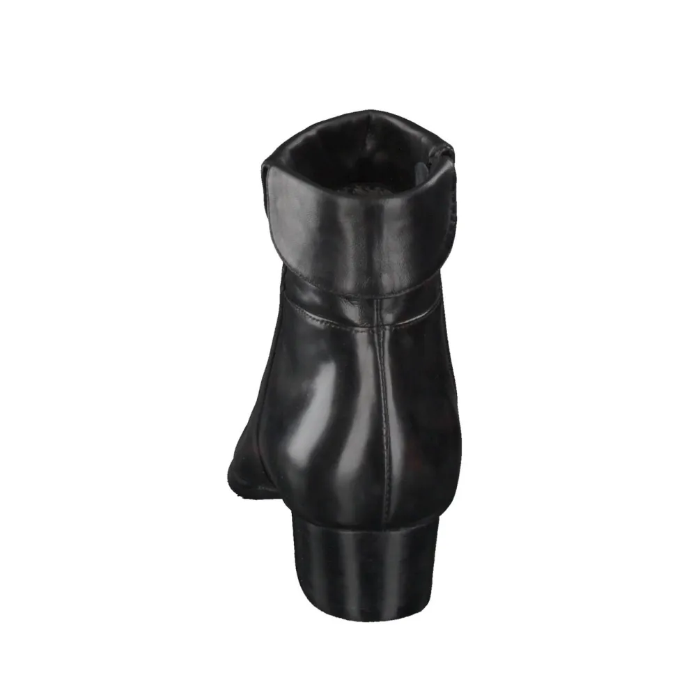 Everybody – Stiefelette aus Lammleder schwarz
