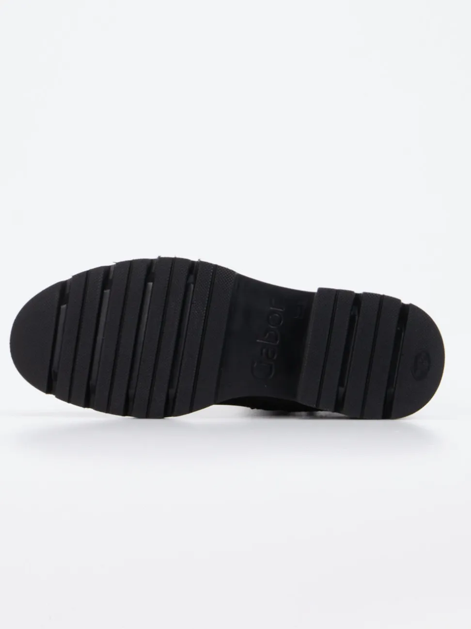 Gabor – Chelsea Boots aus Nubukleder Dunkelgrau