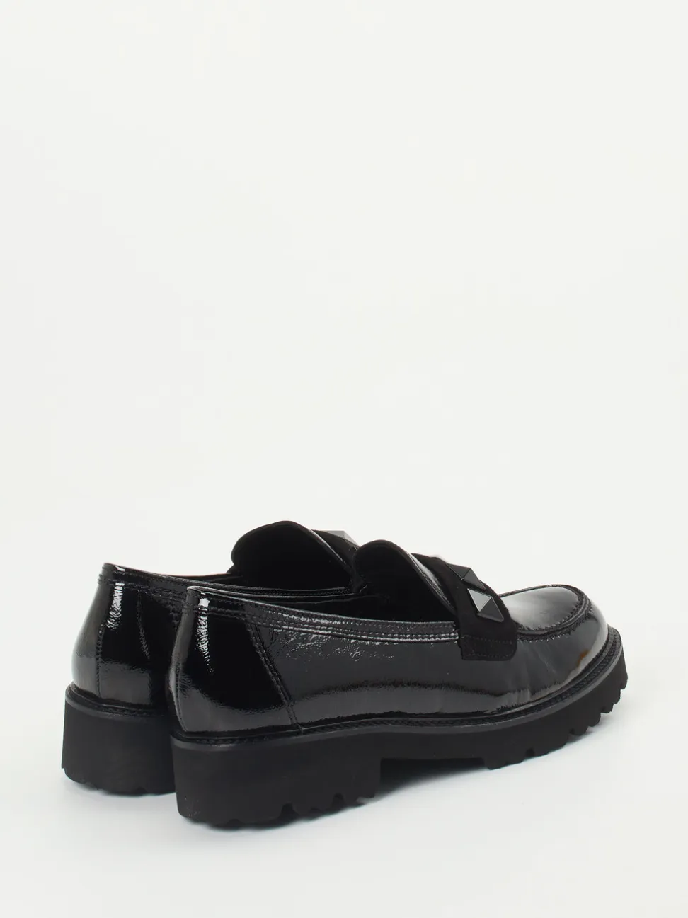 Gabor – Loafer aus Lackleder in Schwarz