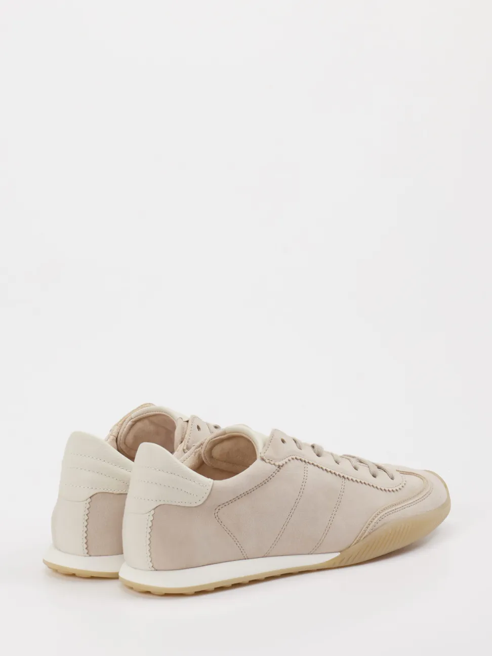 Gabor – Sneaker aus Veloursleder in Beige