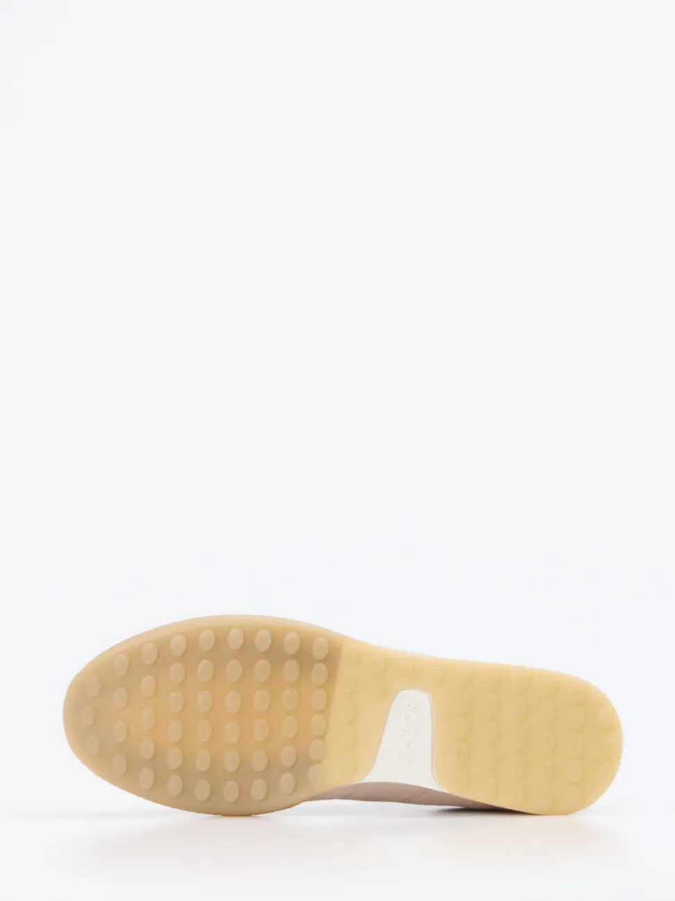 Gabor – Sneaker aus Veloursleder in Beige