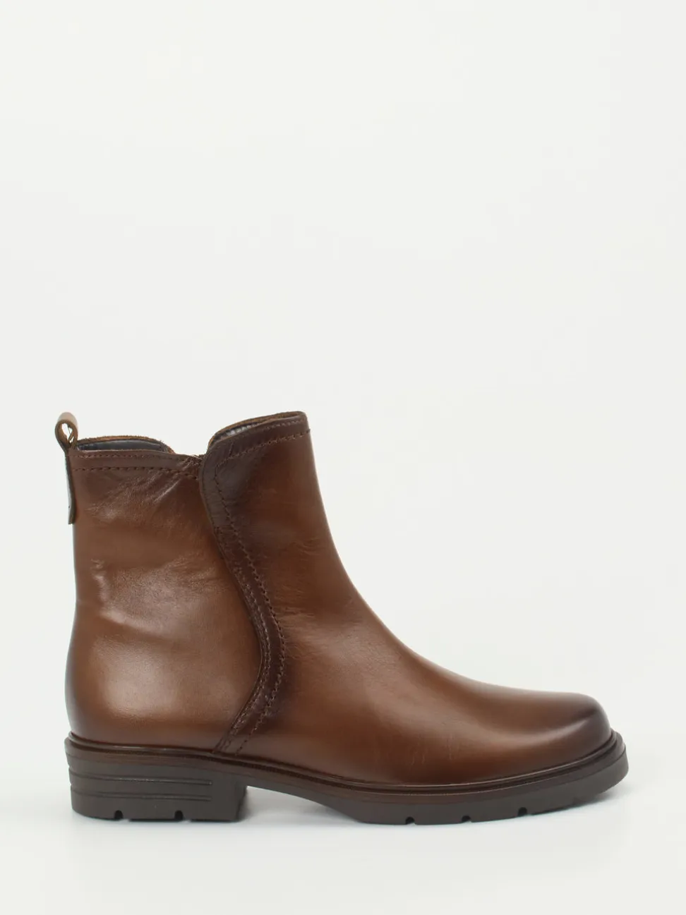 Gabor – Stiefelette aus Lammleder in Braun