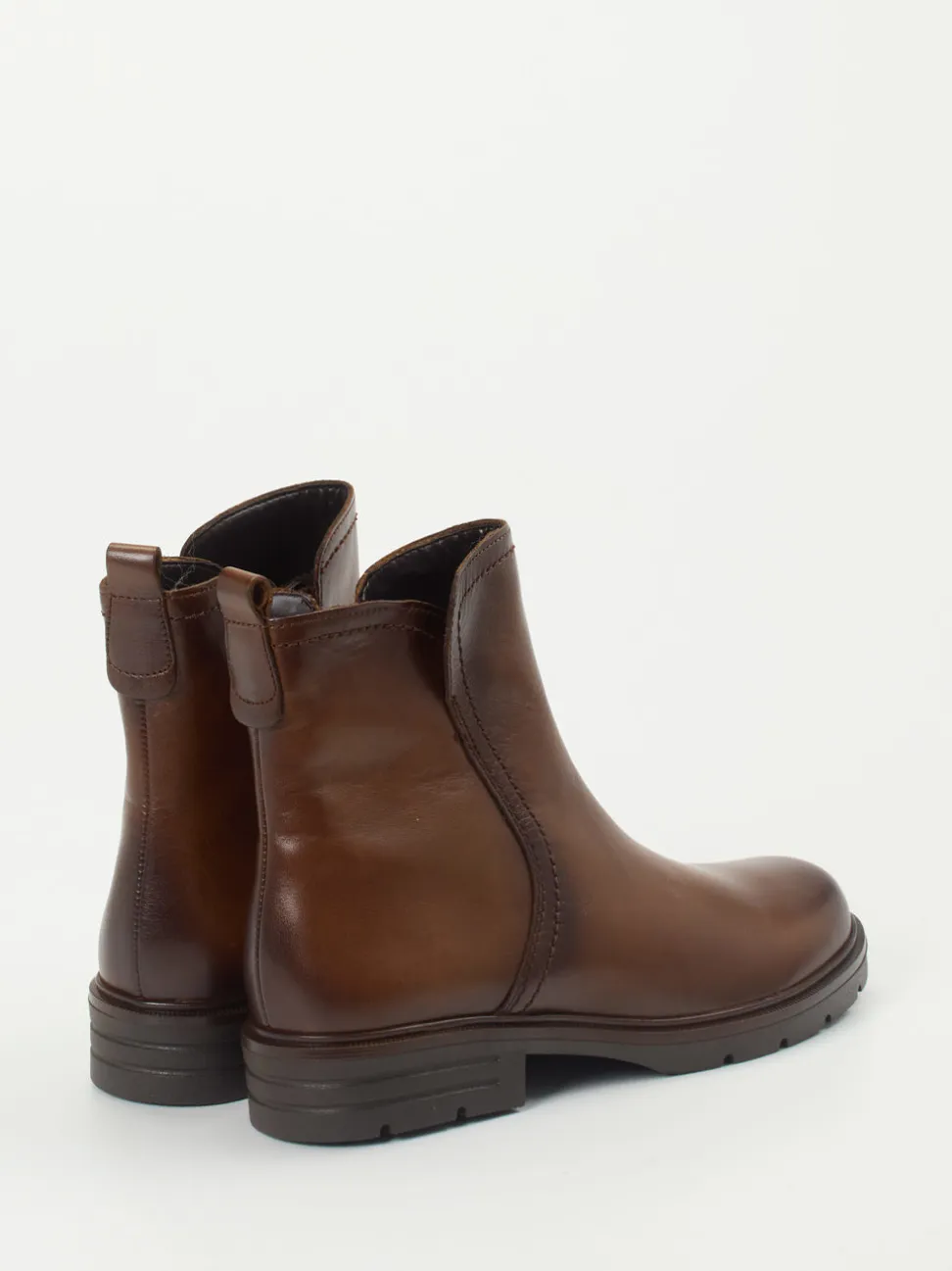 Gabor – Stiefelette aus Lammleder in Braun