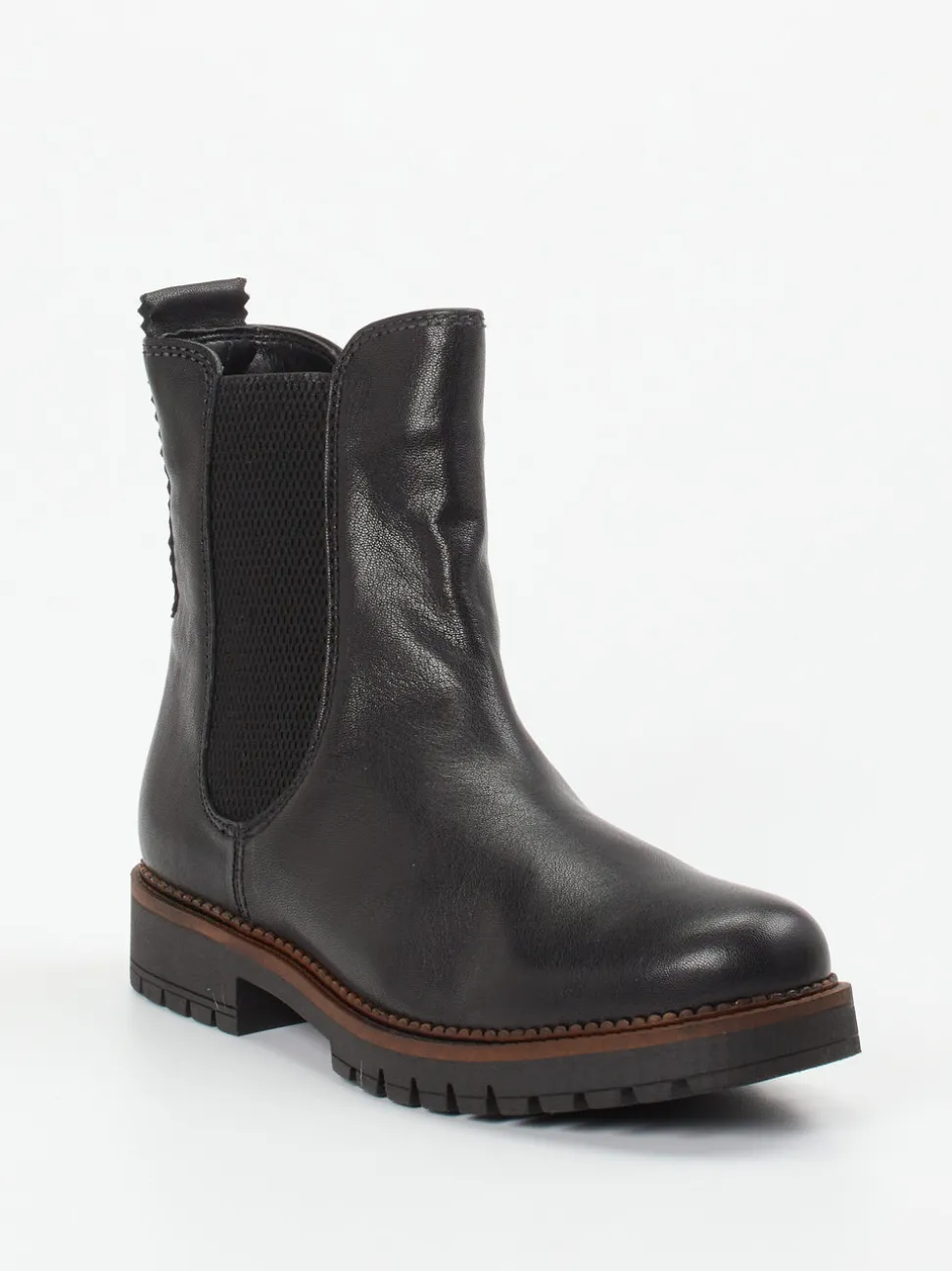 Gabor Comfort – Chelsea Boots aus Kalbleder Schwarz