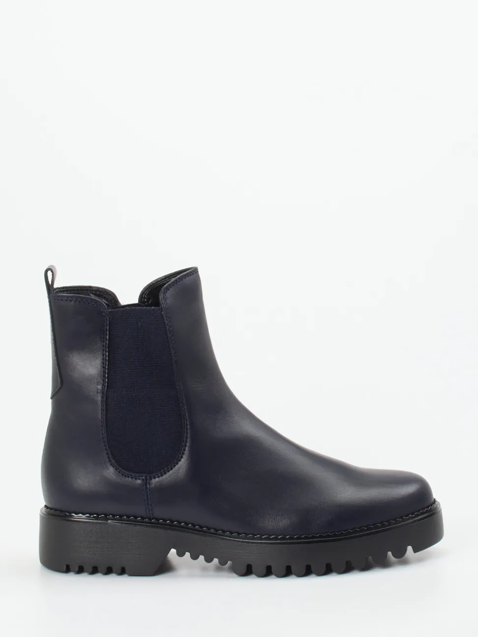 Gabor Comfort – Chelsea Boots aus Kalbleder blau