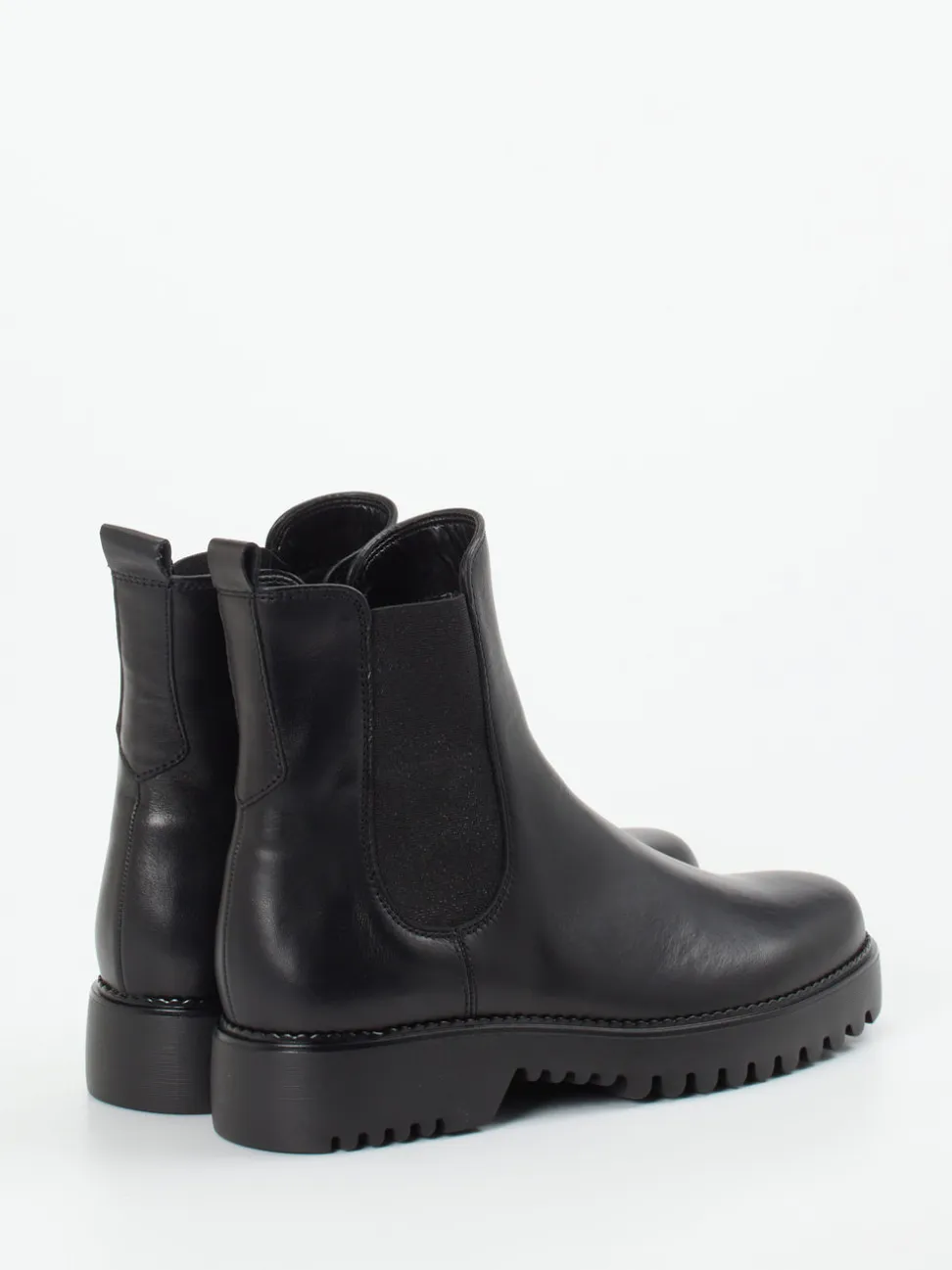 Gabor Comfort – Chelsea-Stiefelette aus Kalbleder schwarz