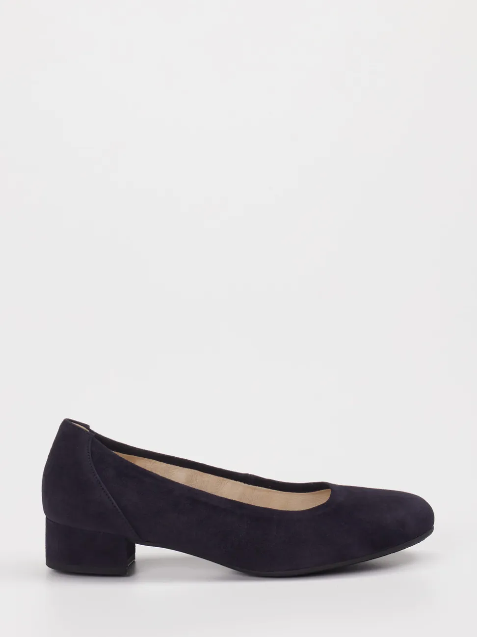Gabor Comfort – Pumps aus Veloursleder Dunkelblau