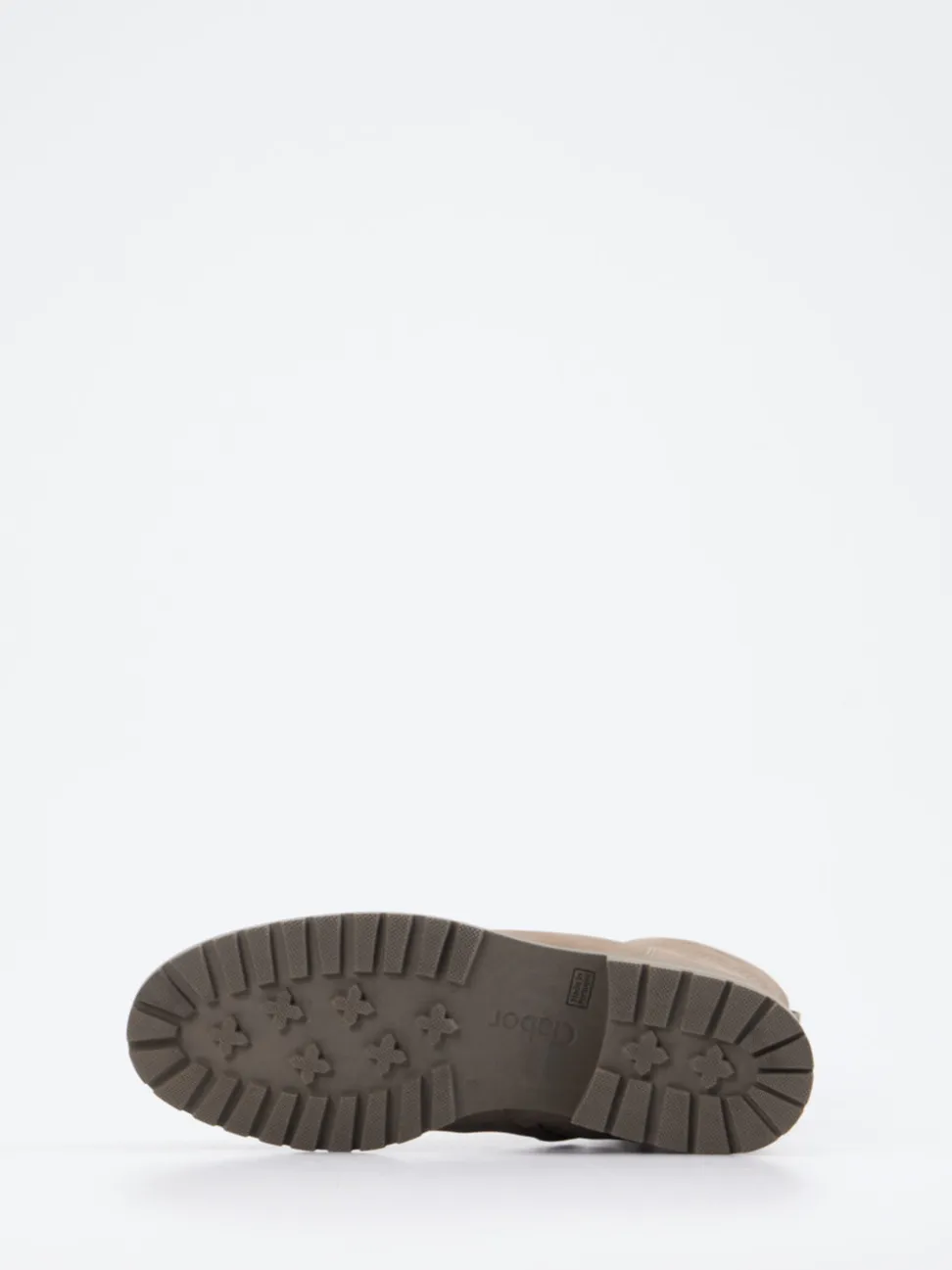 Gabor Comfort – Schnürboots aus Nubukleder in Taupe