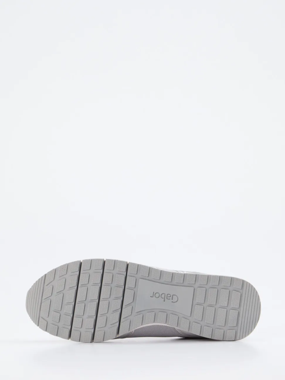 Gabor Comfort – Sneaker aus Metallicleder silber