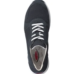Gabor Comfort – Sneaker aus Nubukleder in Blau