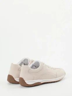 Gabor Comfort – Sneaker aus Nubukleder in Beige