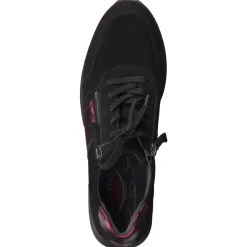 Gabor Comfort – Sneaker aus Nubukleder in Schwarz