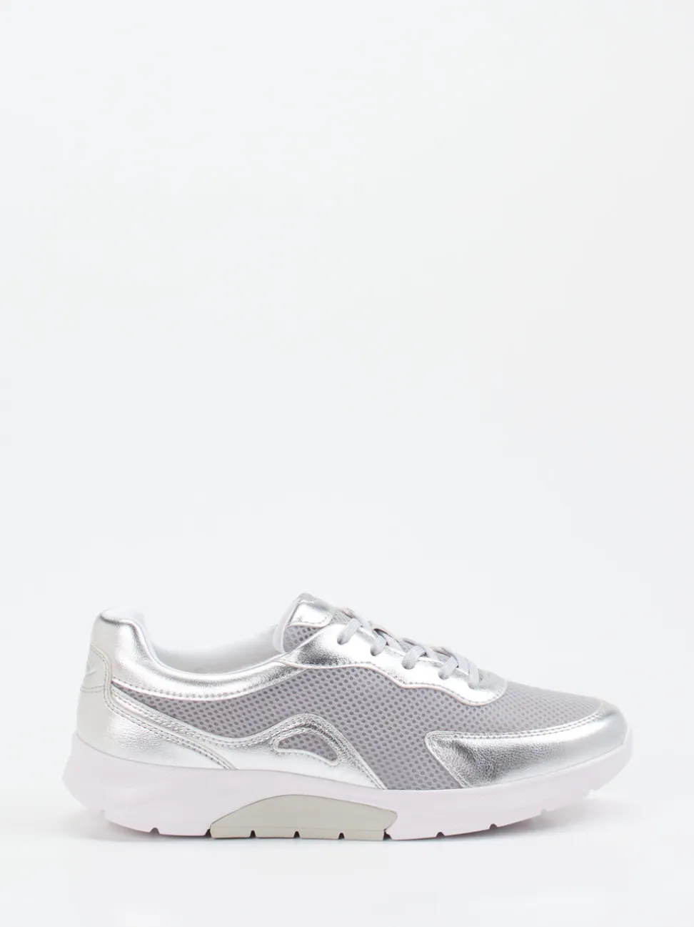 Gabor Comfort – Sneaker aus Textil mit Metallic-Optik